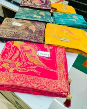 kanjivaram new design work saree